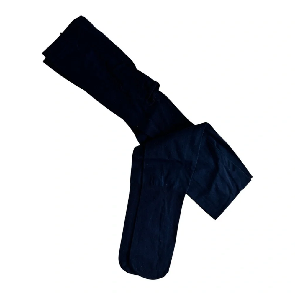 J Crew Crewcuts Navy Blue Nylon Tights Girls Size XL/XXL